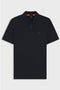 Front image of the Passenger polo in navy, by brand Boss