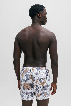 BOSS PIRANHA PRINTED SWIM SHORTS