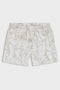 Front image of the Piranha swimshorts in beige, by brand Boss