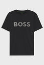 Image of TS ACTIVE LOGO T-SHIRT in black, by brand BOSS