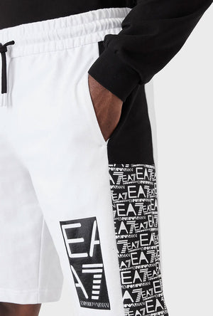 EA7 LOGO BARMUDA SHORTS