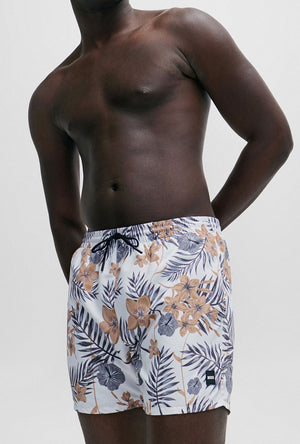 BOSS PIRANHA PRINTED SWIM SHORTS