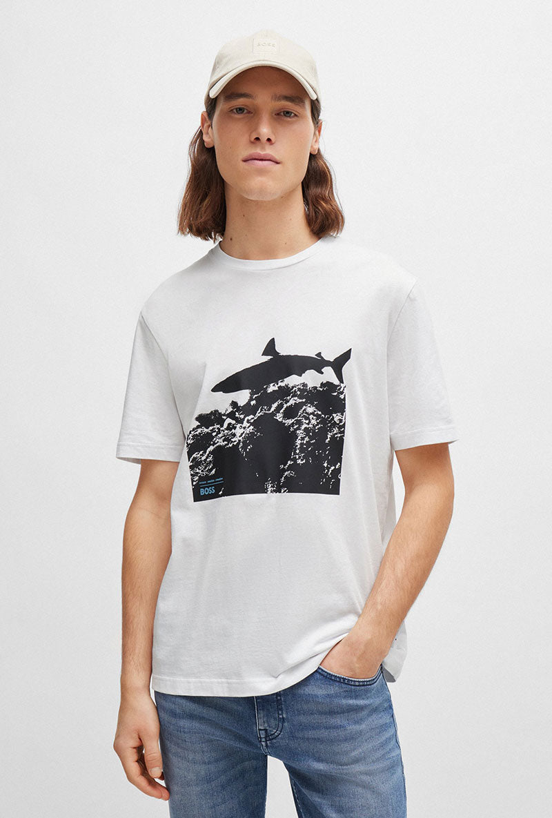 BOSS SEASONAL PRINT SS TSHIRT