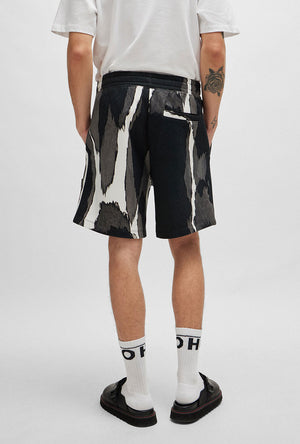 HUGO DAVERAR AOP COTTON SHORTS