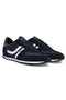 Front image of Levonn trainers in navy, by brand Boss