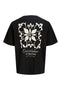 Back image of the Art print tee in black, by brand Jack&jones
