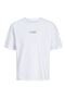 Front image of the Art print tee in white, by brand Jack&jones
