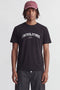 Front image of Avery ss tshirt in black, by brand Jack&jones