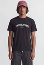 Image of AVERY SS TSHIRT in black, by brand JACK&JONES