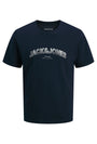 Image of AVERY SS TSHIRT in navy, by brand JACK&JONES