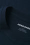 Front image of the Avery ss tshirt in navy, by brand Jack&jones
