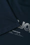 Front image of the Avery ss tshirt in navy, by brand Jack&jones