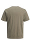 Back image of the Avery ss tshirt in olive, by brand Jack&jones
