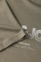 Front image of the Avery ss tshirt in olive, by brand Jack&jones