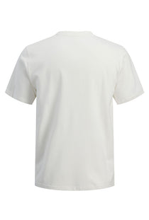 Back image of the Avery ss tshirt in white, by brand Jack&jones