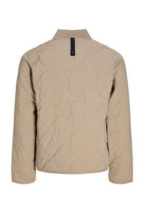 Back image of the Axel liner jacket in stone, by brand Jack&jones