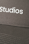 Detail image  of the Jack and jones base soho cap in brown, by brand Jack&jones