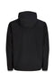 Back image of the Benjamin light hood jacket in black, by brand Jack&jones
