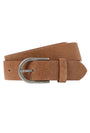 Image of BENSON LEATHER BELT in brown, by brand JACK&JONES