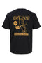 Back image of the Brewy ss tee in black, by brand Jack&jones