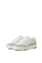 Side image  of the Jack and jones blanco pu sneaker in beige, by brand Jack&jones