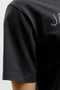 Front detail image of the Blaneo ss tee in black, by brand Jack&jones