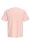 Back image of the Blaneo ss tee in peach, by brand Jack&jones