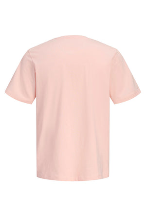 Back image of the Blaneo ss tee in peach, by brand Jack&jones