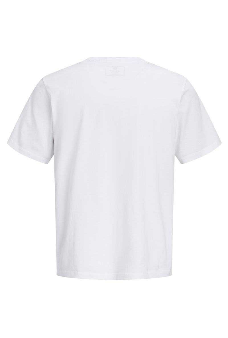 Back image of Blaneo ss tee in white, by brand Jack&jones