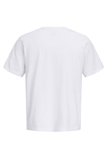 Back image of the Blaneo ss tee in white, by brand Jack&jones