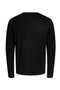 Back image of the Buster ls tee in black, by brand Jack&jones