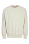 Product image of the Jack and jones charge sweatshirt in beige, by brand Jack&jones
