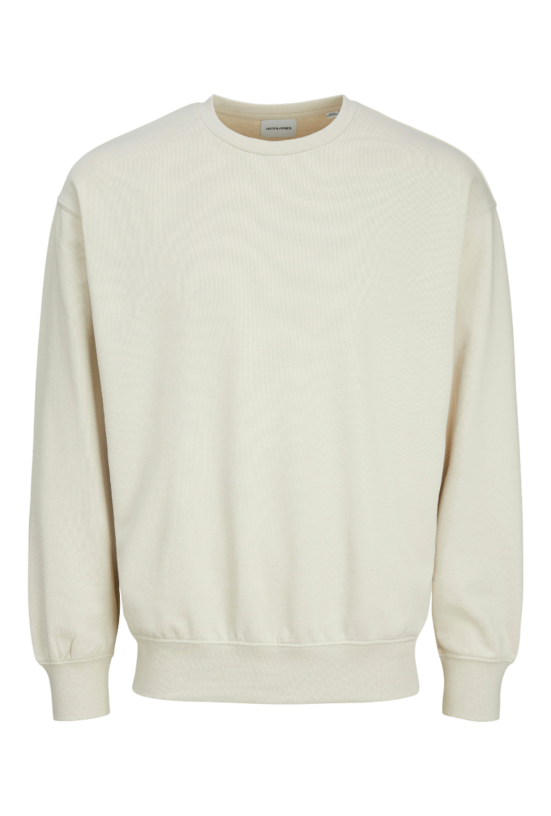 Product image of Jack and jones charge sweatshirt in beige, by brand Jack&jones