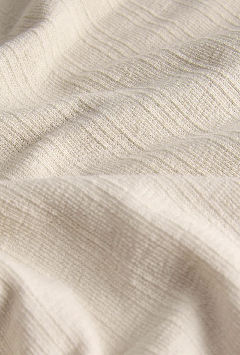 Front image of Chelsea structure tee in beige, by brand Jack&jones