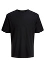 Image of CHELSEA STRUCTURE TEE in black, by brand JACK&JONES