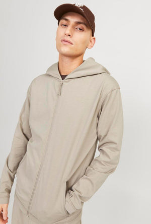 JACK AND JONES CLOUD SWEAT ZIP HOOD