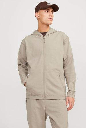 JACK AND JONES CLOUD SWEAT ZIP HOOD