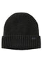 Front image of Crush beanie in black, by brand Jack&jones