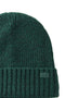 Front image of the Crush beanie in green, by brand Jack&jones