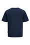 Product image of the Jack and jones daytona print tee in navy, by brand Jack&jones