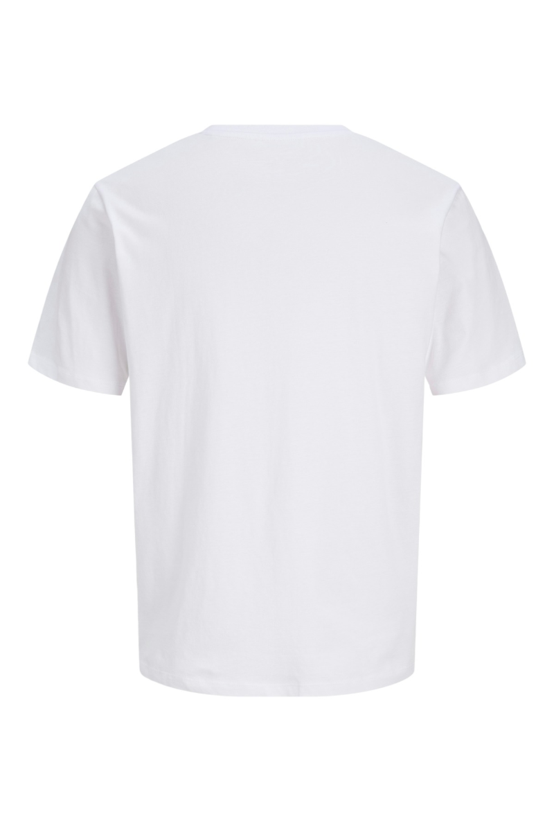 Product image of Jack and jones daytona print tee in white, by brand Jack&jones