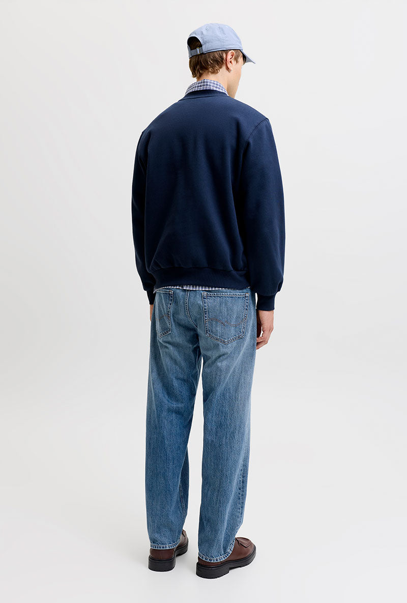 Back image of Eddie original jeans in denim, by brand Jack&jones
