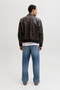 Back image of a model wearing the Jack and jones eddie original jeans in , by brand Jack&jones