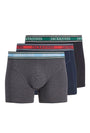 Image of FAZE SOLID 3 PK TRUNKS in navy, by brand JACK&JONES