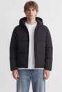 Image of GALAXY PUFFER JACKET in black, by brand JACK&JONES