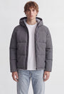 Image of GALAXY PUFFER JACKET in charcoal, by brand JACK&JONES