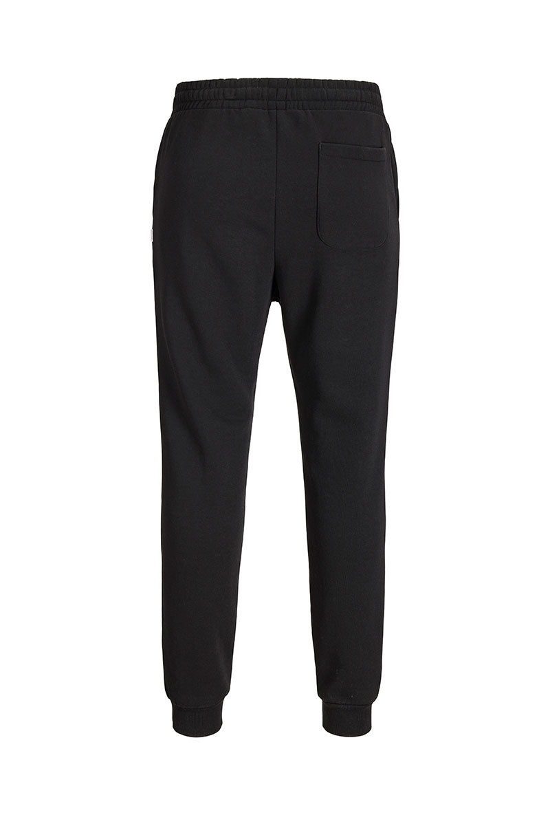 Back image of Gordon bradley sweat pants in black, by brand Jack&jones