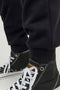 Front image of the Gordon bradley sweat pants in black, by brand Jack&jones