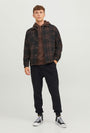 Image of GORDON BRADLEY SWEAT PANTS in black, by brand JACK&JONES