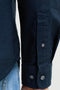 Front image of the Harvey oxford ls shirt in navy, by brand Jack&jones